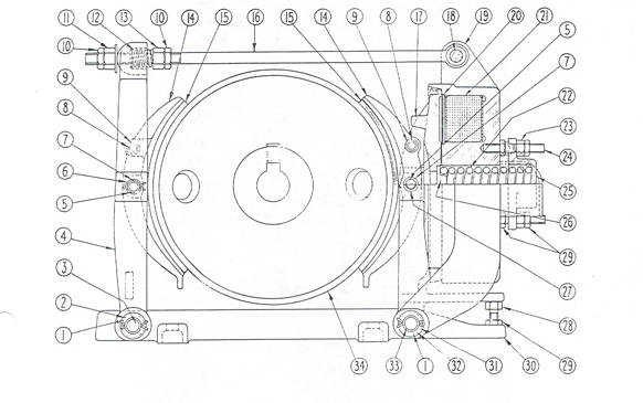 No. 503 8" Type "M" Brake 