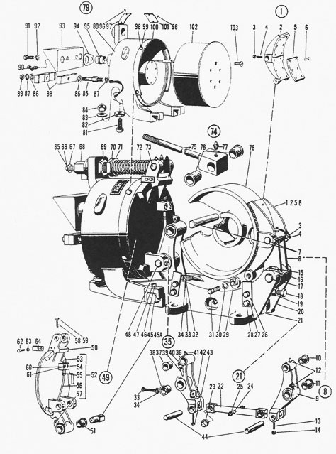 Class 5010 13" Type T WB Brake, Folio 6 